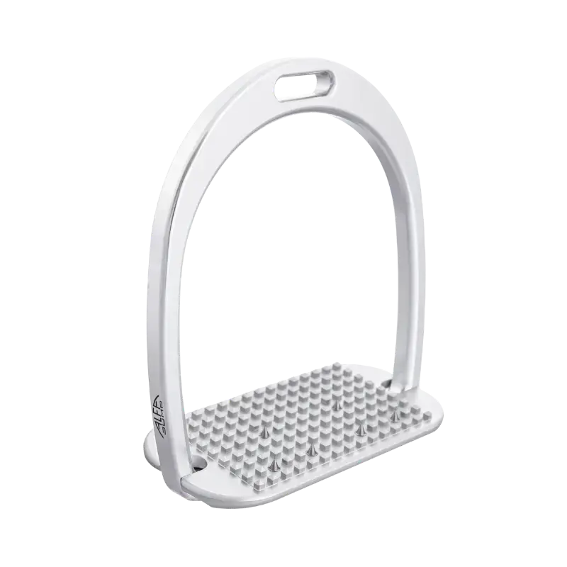 Etrier alfa classic l incline pointes argent brillant