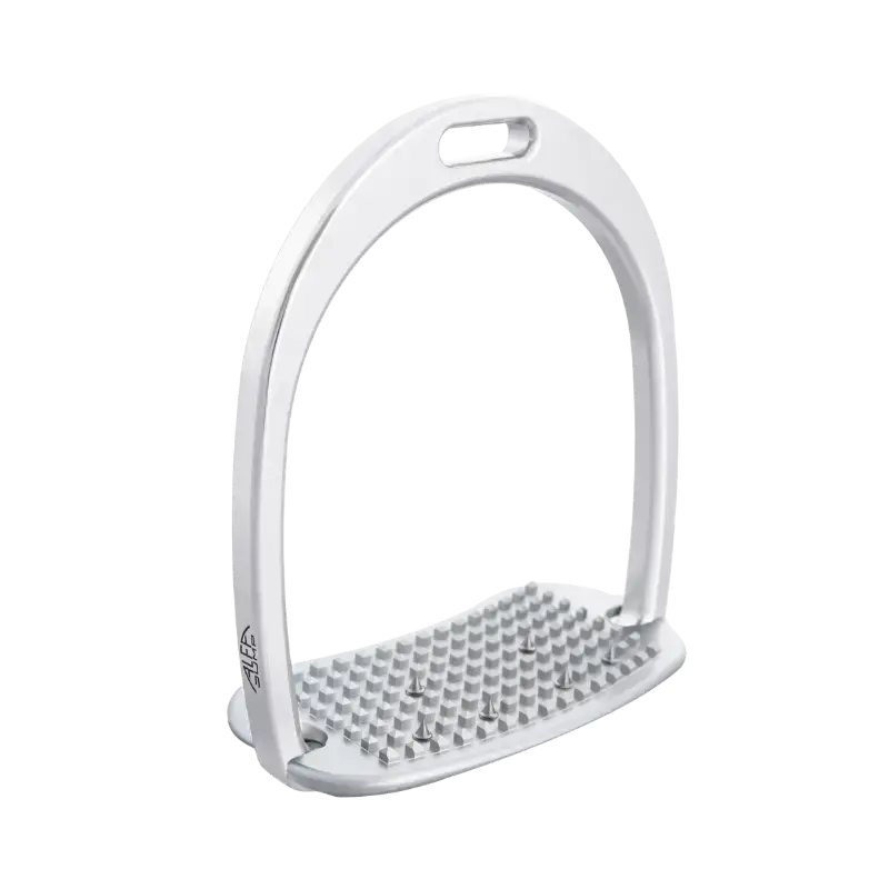 Etrier alfa classic l smile pointes argent brillant