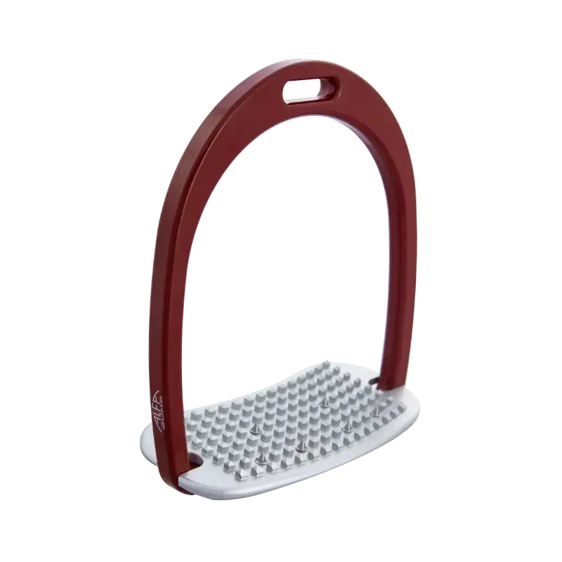 Etrier alfa classic l smile pointes bordeaux