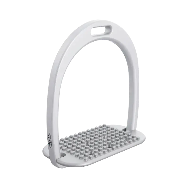 Etrier alfa classic m plat pointes argent mat