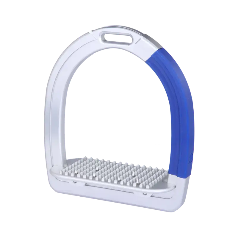 Etrier alfa safety 2 l plat pointes bleu saphir