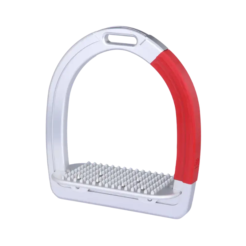 Etrier alfa safety 2 l plat pointes rouge