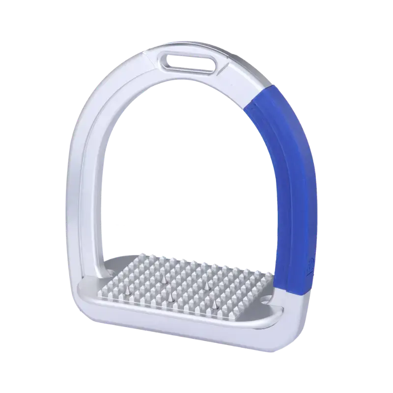 Etrier alfa safety 2 m incline pointes bleu saphir