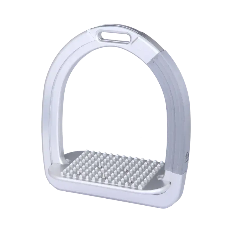 Etrier alfa safety 2 m incline pointes gris argent