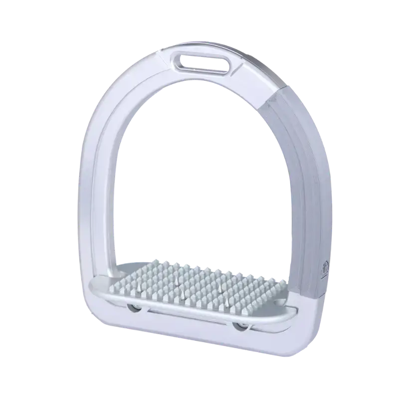 Etrier alfa safety 2 m plat pointes gris argent